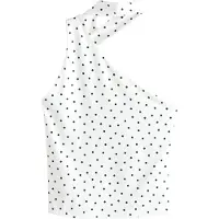 Next - Dames - Soft Touch Slinky Scarf Neck Top - Naturel