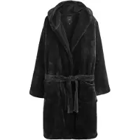 Next Badjas lang zwart