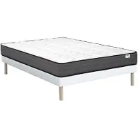 Vente-unique Set 140 x 190 cm bedbodem + matras met pocketveren - AMBRACIE van YSMÉE