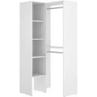 Vente-unique Hoekkast - L79 cm - Wit - FERDINAND