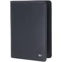 Golden Head Leren identiteitskaarthoesje Polo RFID Protect Reisepasshülle 4453 Marineblau donkerblauw