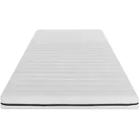 Vente-unique Matras – 90 x 190 cm – Kern van schuim met afneembare tijk – 10 cm dik – NASUS van YSMÉE L 190 cm x H 10 cm x D 90 cm