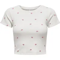 ONLY - ONLFENJA LIFE S/S AOP O-NECK TOP JRS - Meisjes - Blouses