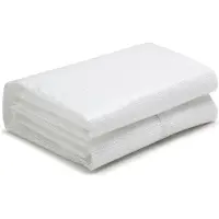 Vente-unique Vervangzeil voor tunnelkas met deur 36 m² - L300 x B1200 x H200 cm - Wit - ALOCASIA L 300 cm x H 200 cm x D 1200 cm