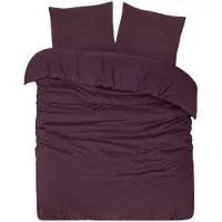 DoubleDry Dekbedovertrek flanel 100% zacht katoen tweepersoons 200x200/220 cm