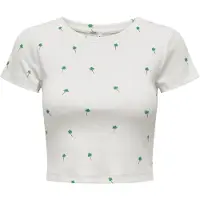 ONLY - ONLFENJA LIFE S/S AOP O-NECK TOP JRS - Meisjes - Blouses