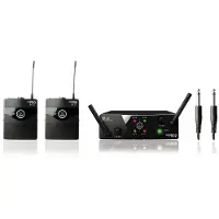 AKG WMS 40 Mini2 Dual draadloos gitaar systeem ISM2 ISM3