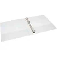Quantore Presentatieringband A4 4-rings D-mech 25mm wit - 3 stuks