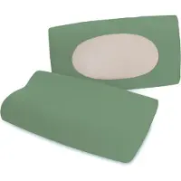 Schlafgut Pure flexible Kussensloop S-XL 665 Green Mid
