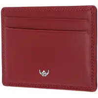 Golden Head Leren kaarthouder Polo RFID Protect Kartenetui 4448 Rot donkerrood