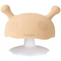 Mombella - rustgevende mushroom bijtring – voor tandjes en kalmering- 3m+- Chill Oat / beige Chill Oat