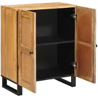 vidaXL Dressoir Bruin 60 x 33 x 75 cm Massief Mango Hout