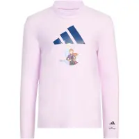 Adidas Shirt 'DISNEY DIE EISKÖNIGIN RASHGUARD ' lila / zwart
