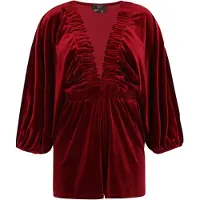 Faina Jumpsuit robijnrood