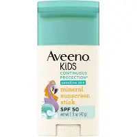 Aveeno Kids Minerale Zonnebrand Stick SPF 50 – Zinkoxide – Gevoelige Kinderhuid