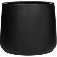 Pottery Pots Bloempot Natural Jumbo Patt M Black 119 x 97 cm