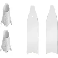 C4 Freediving Fbg 20 Umberto Pelizzari Niet-geassembleerde Freediving-vinnen