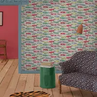 Cath Kidston Vliesbehang Vintage Cars Multi