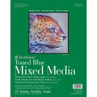 Strathmore - 400 Series Toned Mixed Media Pad Blue - P462-411