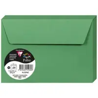 Clairefontaine Pollen - Enveloppe - C6 - 114x162mm - Bosgroen - Groen - 20 Stuks