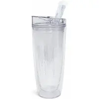 Avenue – Drinkbeker – 500 ml – Transparant – Met Tuit – Dubbelwandig – Herbruikbaar