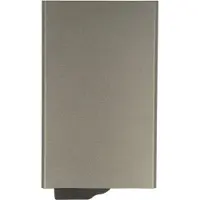 Valenta Pasjeshouder - Uitschuifbare Titanium Grijs Kaarthouder met RFID Bescherming & Handig Easy Out Systeem - Aluminium - Ruimte voor 7 Pasjes