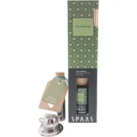 Spaas Geurstokjes Pear & Wild Fig Cadeauset – Perfume Sticks, Thee & Thee-ei – Geur & Thee Cadeau voor Iedereen