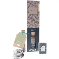 Spaas Geurstokjes Bergamot Cadeauset – Perfume Sticks, Thee & Zeep “Happy New Home” – Wooncadeau voor Iedereen
