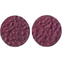 Charme Bijoux Oorbellen -Bordeaux -4 cm- extra groot-