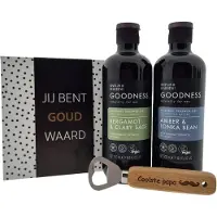 7th Heaven Baylis & Harding Men Douche Cadeauset – 2x Shower Gel met Puff, Chocoladewens & Bieropener “Coolste Papa” – Vaderdagcadeau voor Mannen