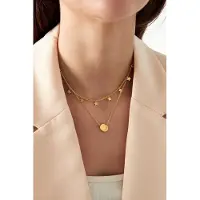 Yehwang dubbele sterren ketting