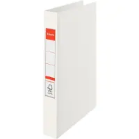 Esselte ringmap Vivida wit, 2 ringen - 5 stuks