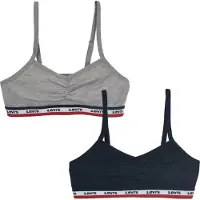 Levi's Kids BH donkerblauw / grijs gemêleerd / rood / wit