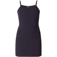Base Level katoenen onderjurk met verstelbare bandjes donkerblauw female | Maat: 38