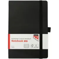 Quantore Notitieboek a5 flex lijn 192blz 80gr zw | 36 stuks
