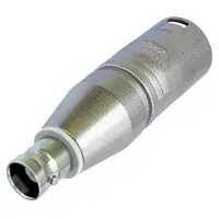 Neutrik NA2MBNC XLR-adapter XLR-stekker - BNC-bus Inhoud: 1 stuk(s)