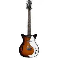 Danelectro 59 12-String GTR F-Hole Tobacco Sunburst