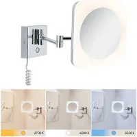 Paulmann Wandlampe , Jora, Metallic, Badkamer, Metaal, Modern