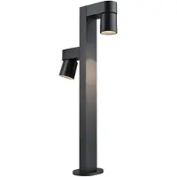 Paulmann 94824 Kimu Staande LED-tuinlamp LED 8 W, 8 W Antraciet