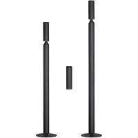 Expo ETH Pencil Vloerlamp mat zwart 2xGU10