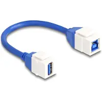 DeLOCK USB A naar B keystone -