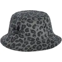 Adidas Hoed 'Leopard Bucket' grijs / zwart / wit