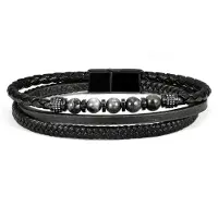 U.s. polo assn. US Polo Assn Jewellery Brandon Zwarte Armband
