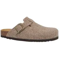 Scholl Klomp Women Fae New Felt Light Brown-Schoenmaat 42