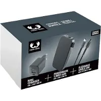 Fresh 'n rebel 8bnd-wc-cb-pb-sg - Bundel Draagbare Powerbank Space Grey