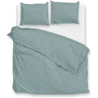 Zohome Zo Home Dekbedovertrek Katoen Satijn Linea di Satinado - drizzle green 240x200/220cm