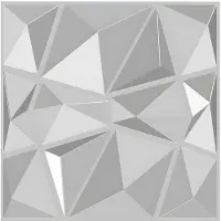 Wandpaneel 3D ANGLY om te verven - Set van 12 stuks, 3m?