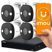 IMOU KIT/NVR1104HS-W-S2/4-F22FE WiFi Pro bewakingskit