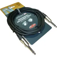 Stagg NGC3R 6.3 mm mono jack instrumentkabel 3 meter