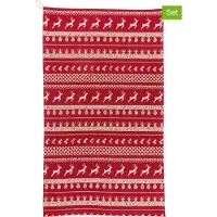 Clayre & Eef Rode Keukendoek 50*85 cm NOC42C-3